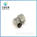 Female Swivel Metric Elbow Hydraulic Fitting Adapter